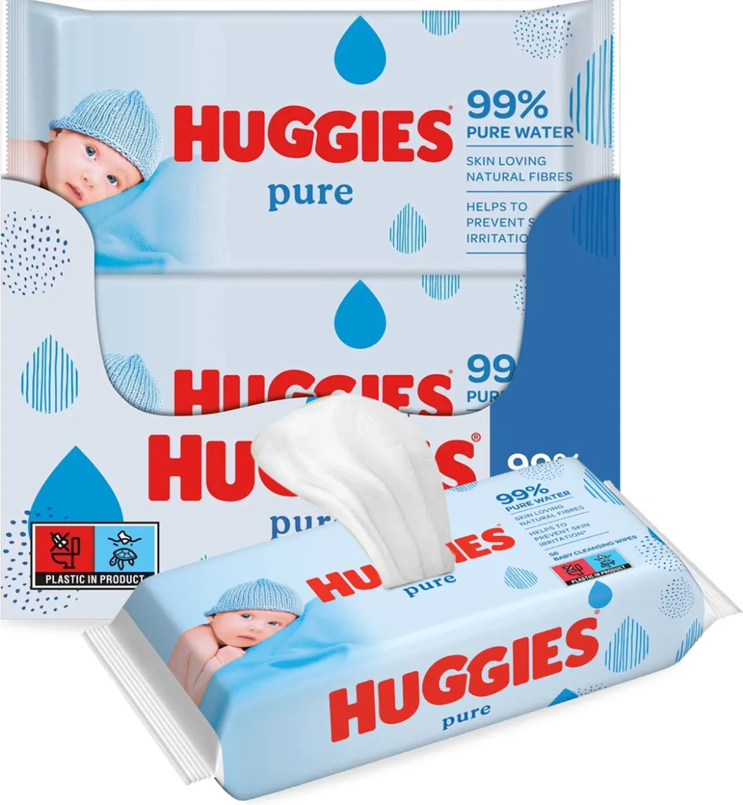 Huggies Pure Billendoekjes - 4032 Stuks