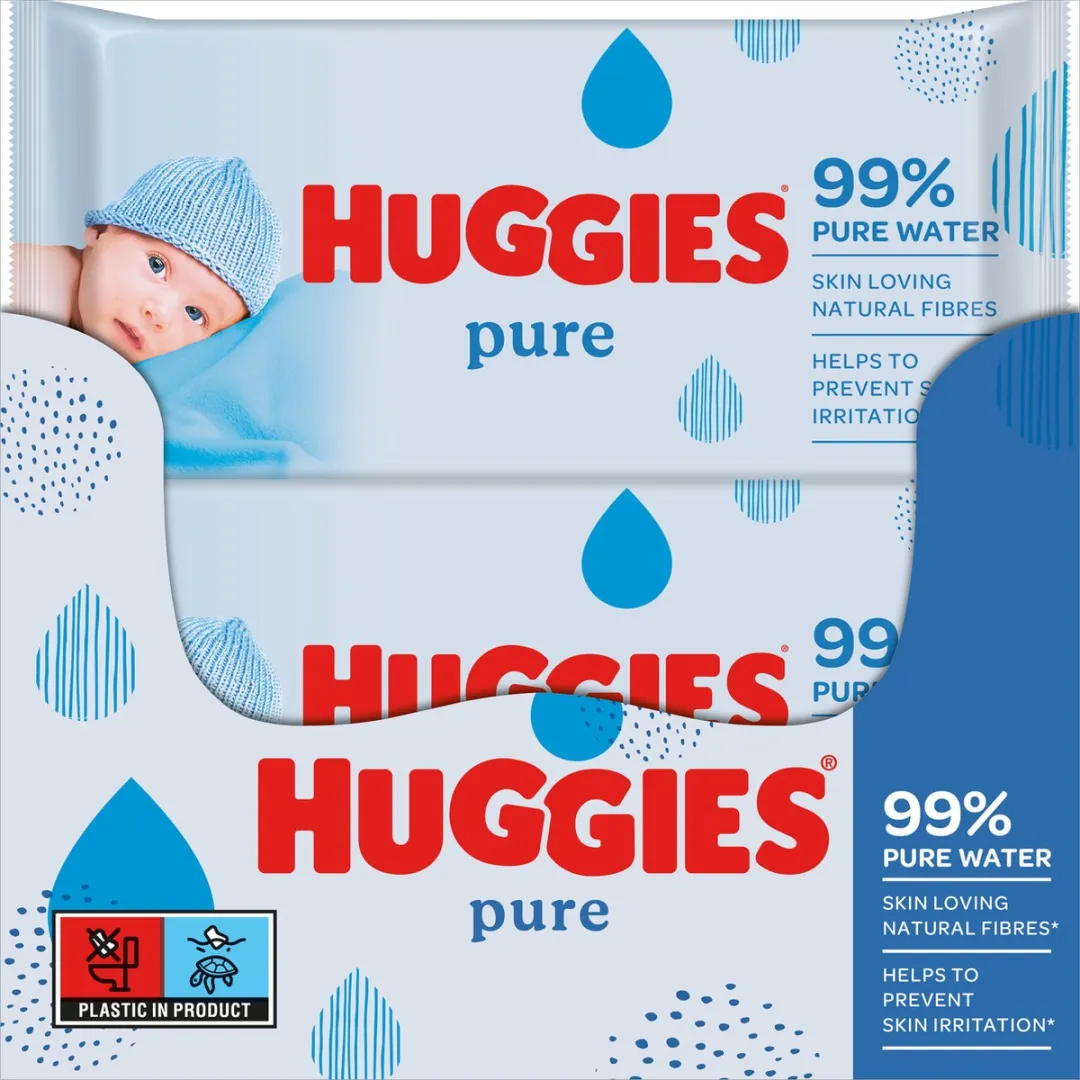 Huggies Pure Billendoekjes - 4032 Stuks