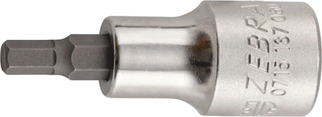 Würth 1/2 inch Binnenzeskant Dopsleutel 6mm - Zilver