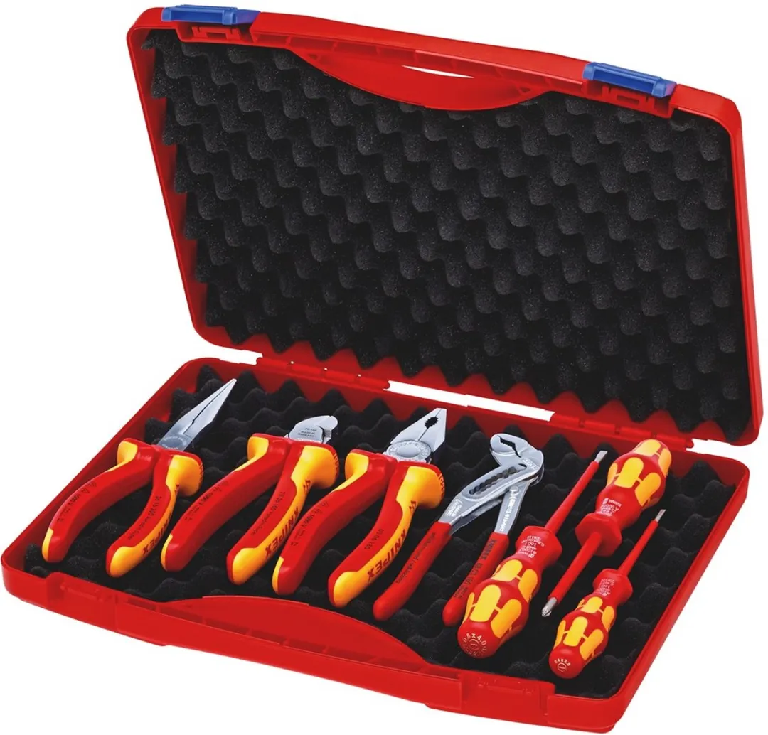 Knipex RED Electro Set 2 Gereedschapsbox