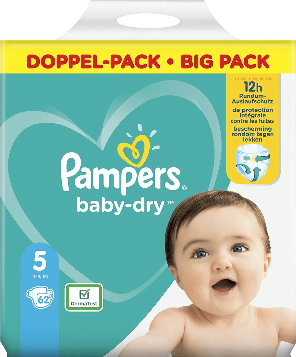 Pampers Baby Dry Maat 5 Luiers