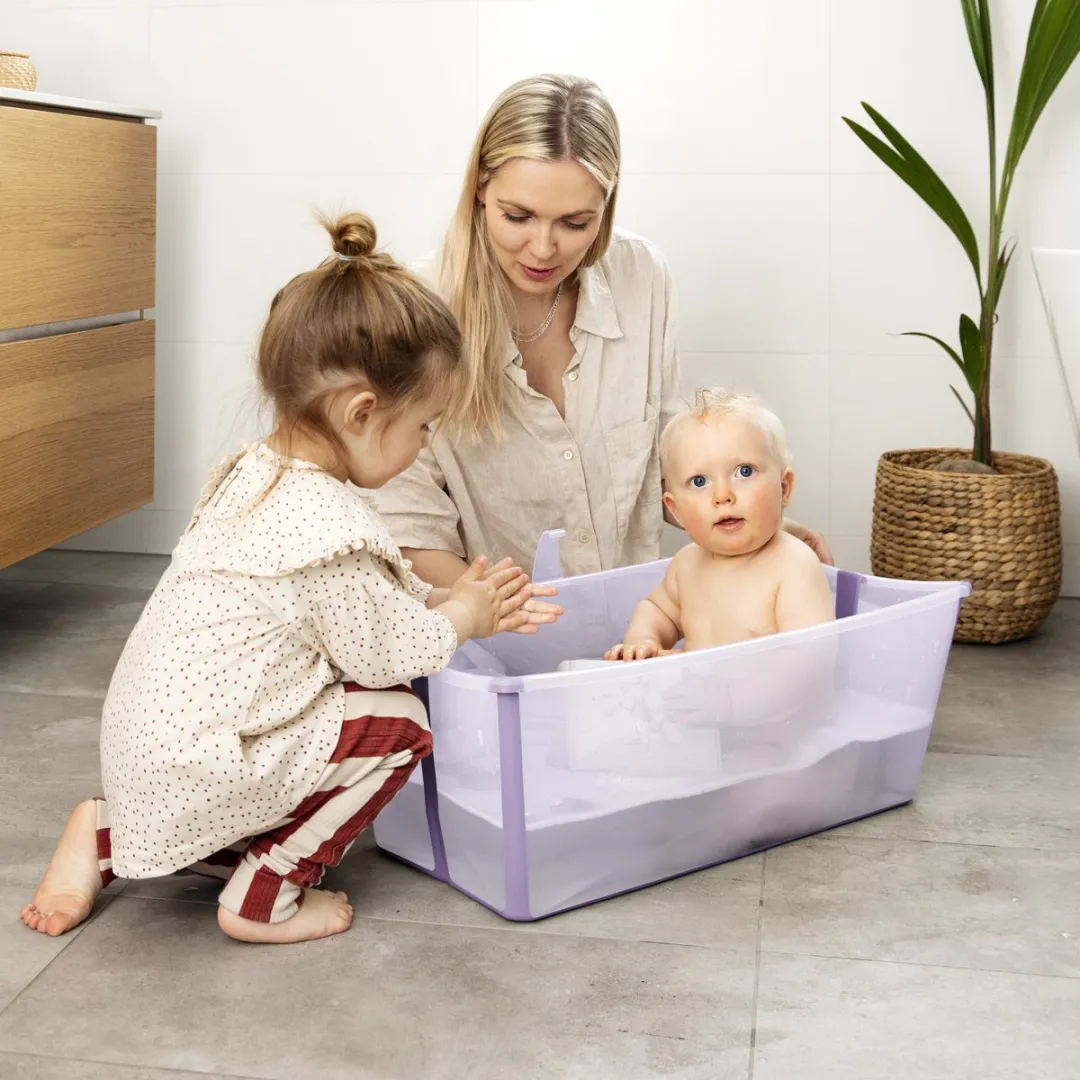 Stokke Flexi Bath Opvouwbaar Babybadje - Lavender