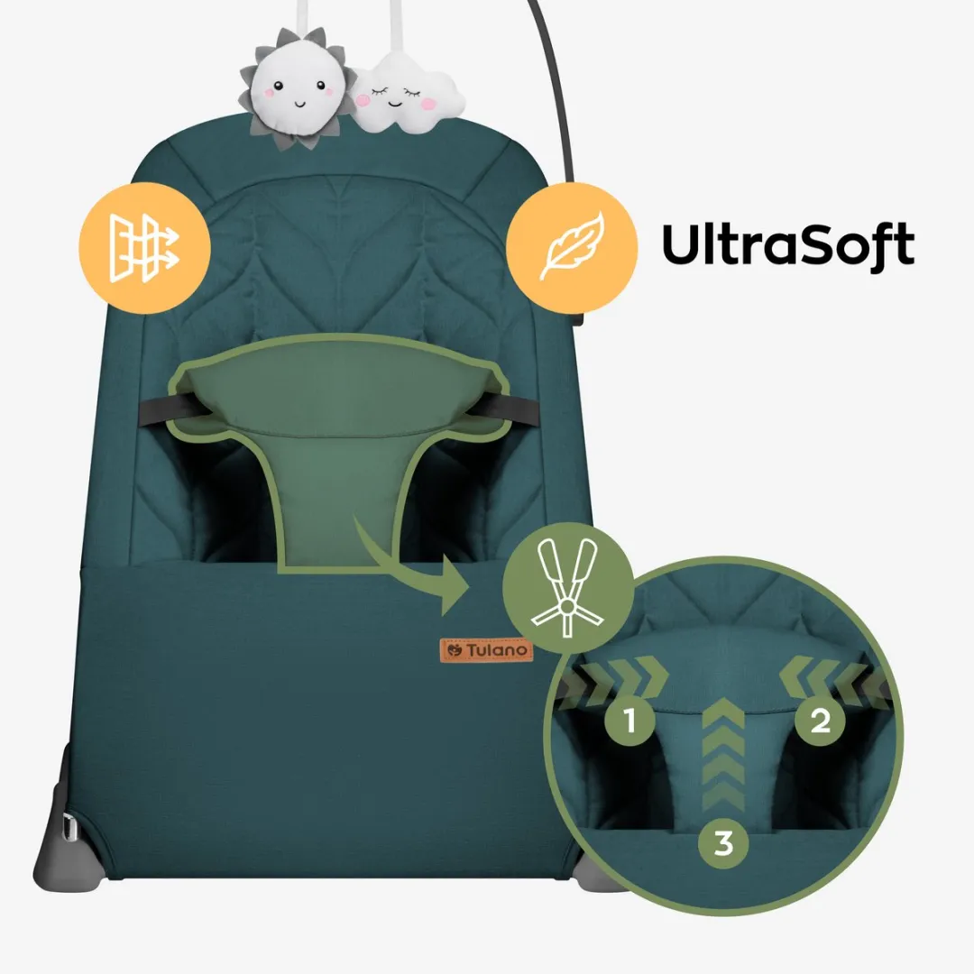 Tulano Moon 10 Baby Wipstoel - Groene versie