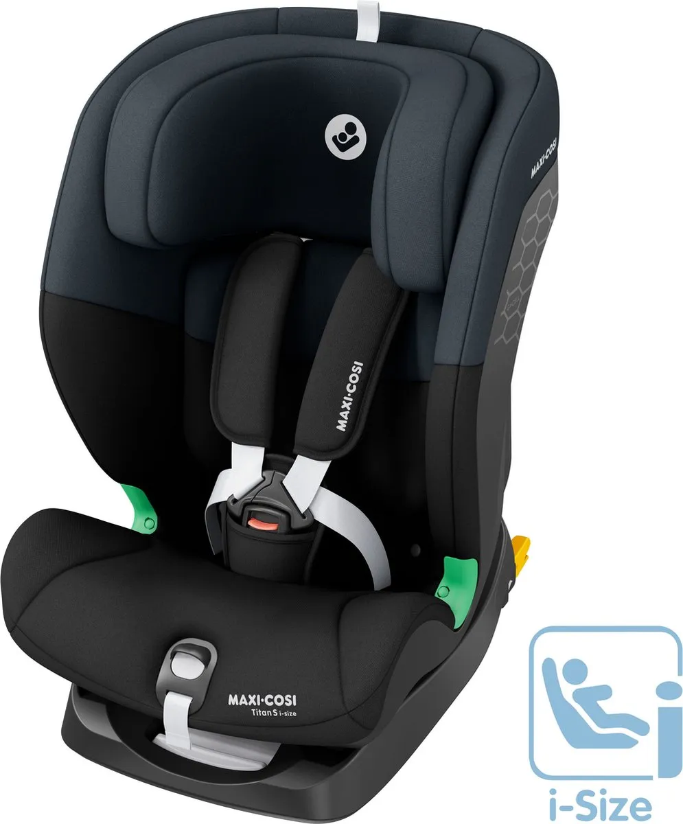 Maxi-Cosi Titan S i-Size Autostoeltje - Tonal Black