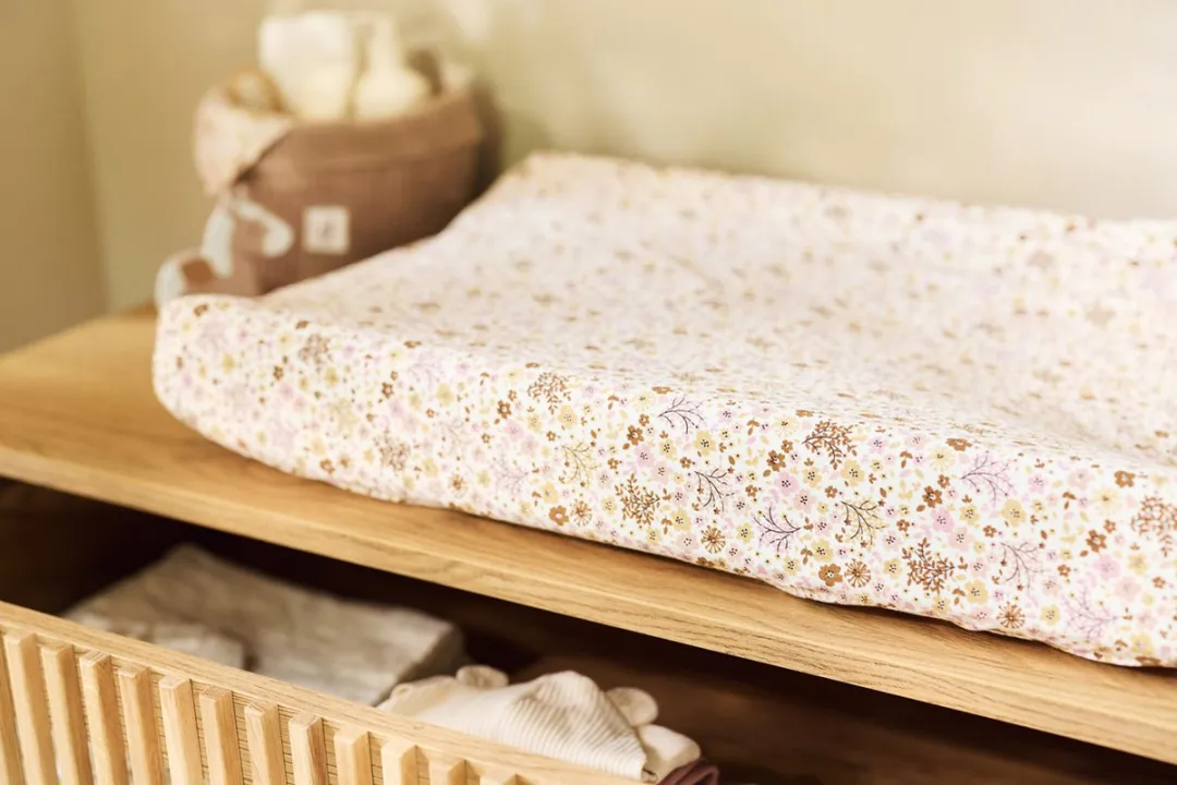 Jollein Aankleedkussenhoes Flower Fairies 50x70cm - Jersey