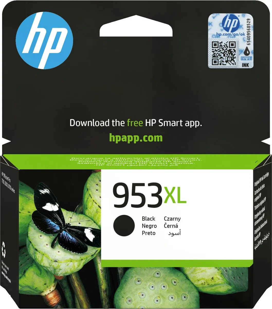 HP 953XL Inktcartridge - Zwart