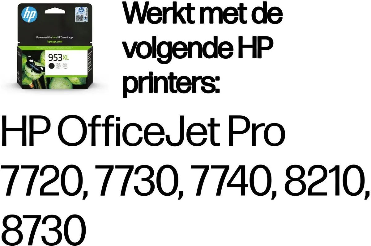 HP 953XL Zwart - afbeelding 6 van 6