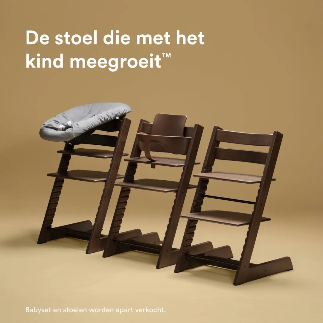 Stokke Tripp Trapp Babyset Warm Brown - 6-36 maanden