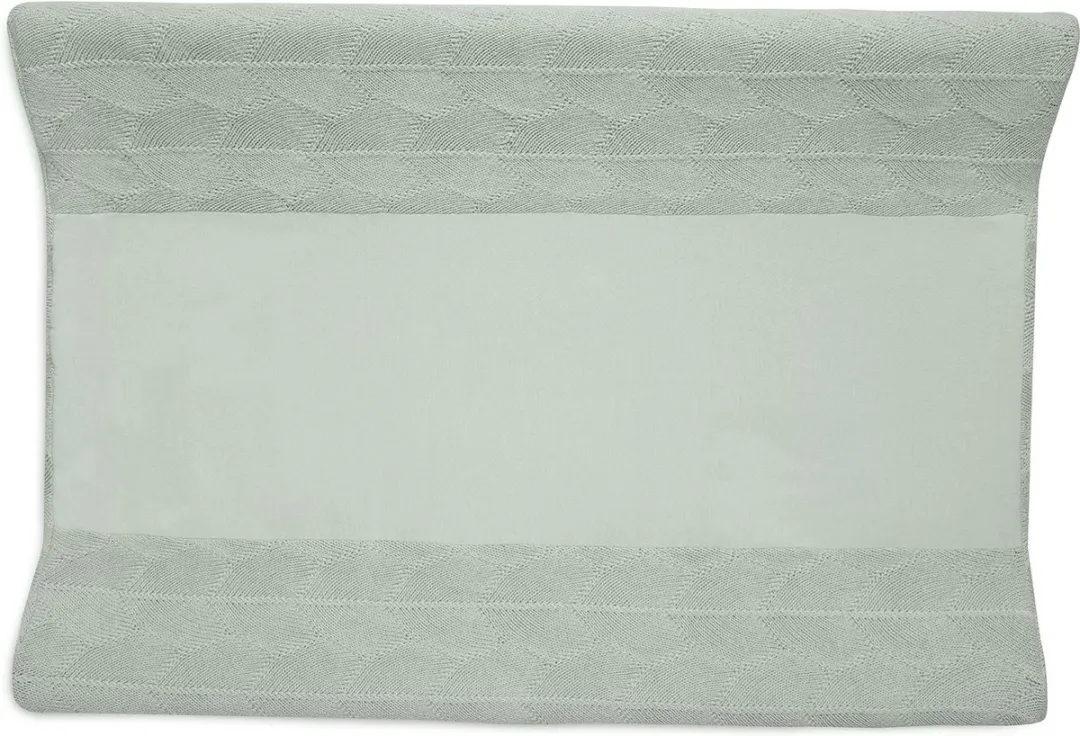 Jollein Aankleedkussenhoes 50x70cm Shell Knit Sea Foam