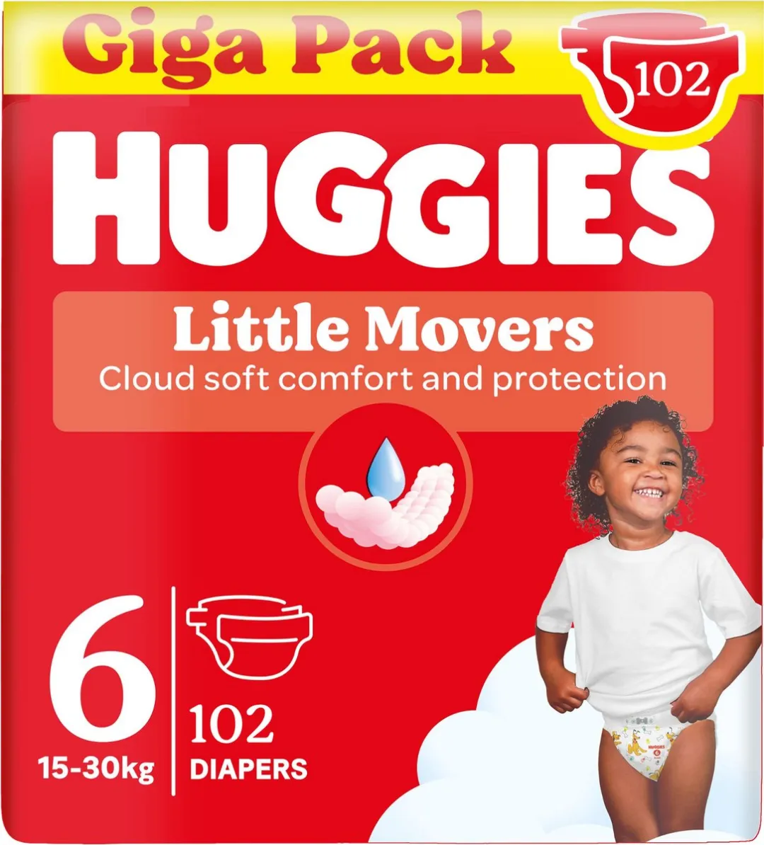 Huggies Little Movers Maat 6 Luiers
