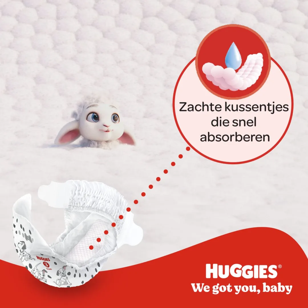Huggies Little Movers Maat 6 Luiers - 102 Stuks - Disney Designs