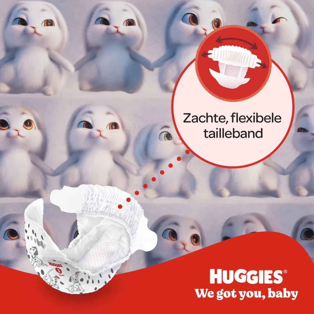 Huggies Little Movers Maat 6 Luiers - 102 Stuks - Disney Designs