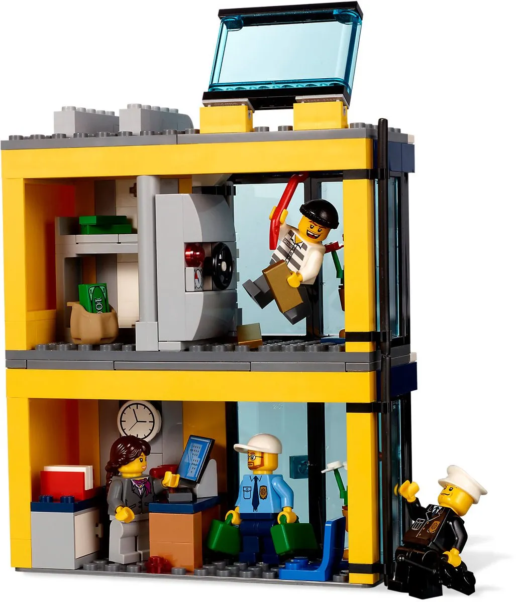 LEGO City Bank en Geldtransporter 3661 - 405 Stukken