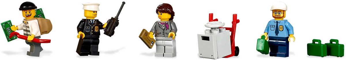 LEGO City Bank en Geld Transporter - 3661