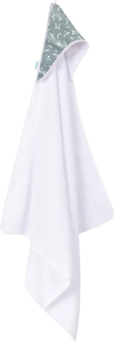 BINK Bedding Badcape Jasmijn - 75x75cm - Groen/Wit
