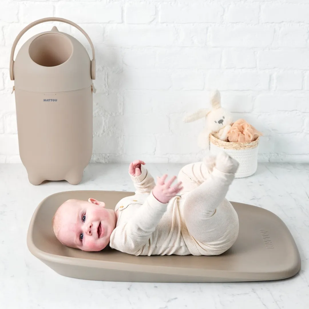 Nattou DROPY Luieremmer 48.5cm - Taupe