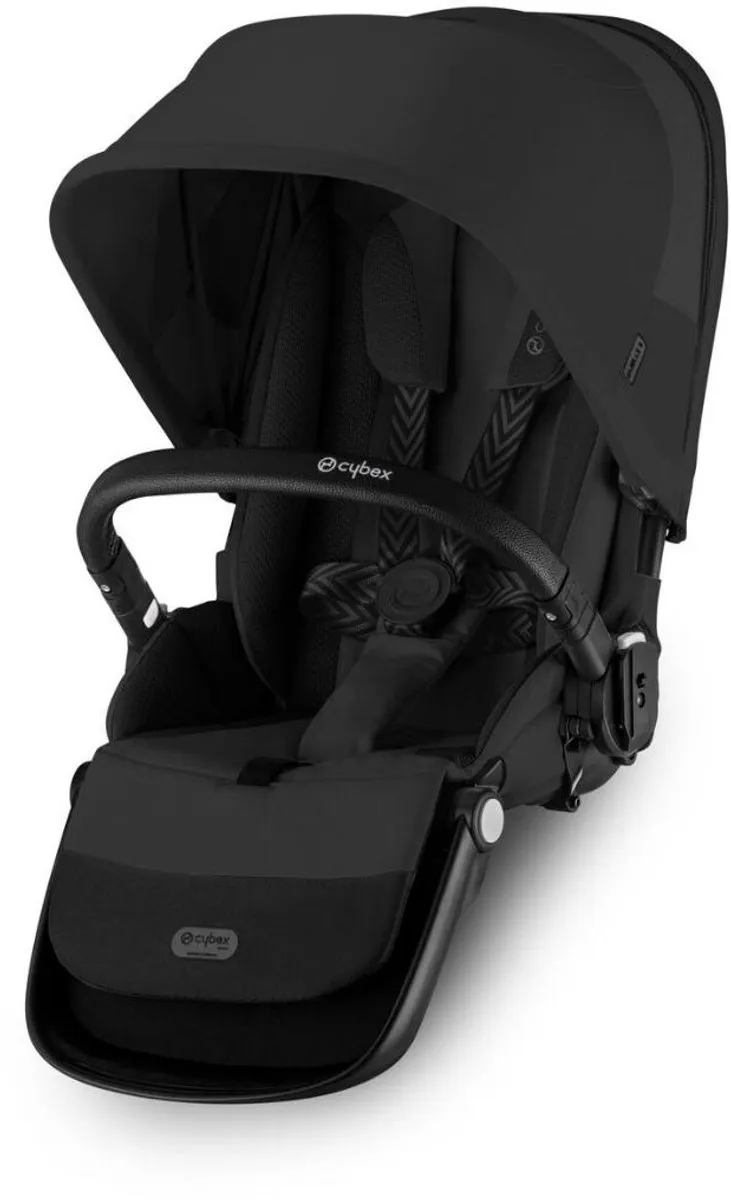 Cybex Gazelle S 2e Buggyzit Kinderwagen - Moon Black