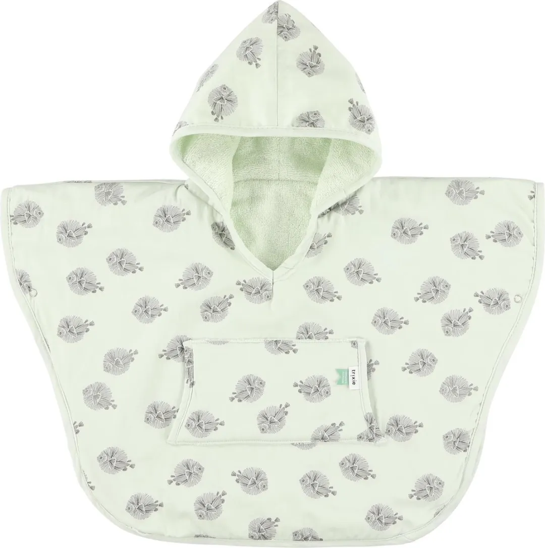 Trixie Badponcho Blowfish Junior Mintgroen