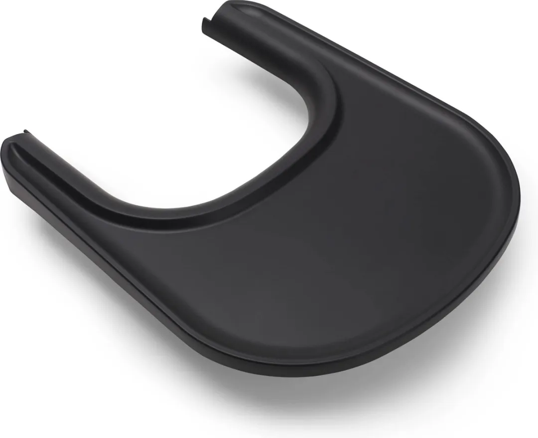 Bugaboo Giraffe tray voor Bugaboo Giraffe kinderstoel babyset, vaatwasmachinebestendig, Zwart