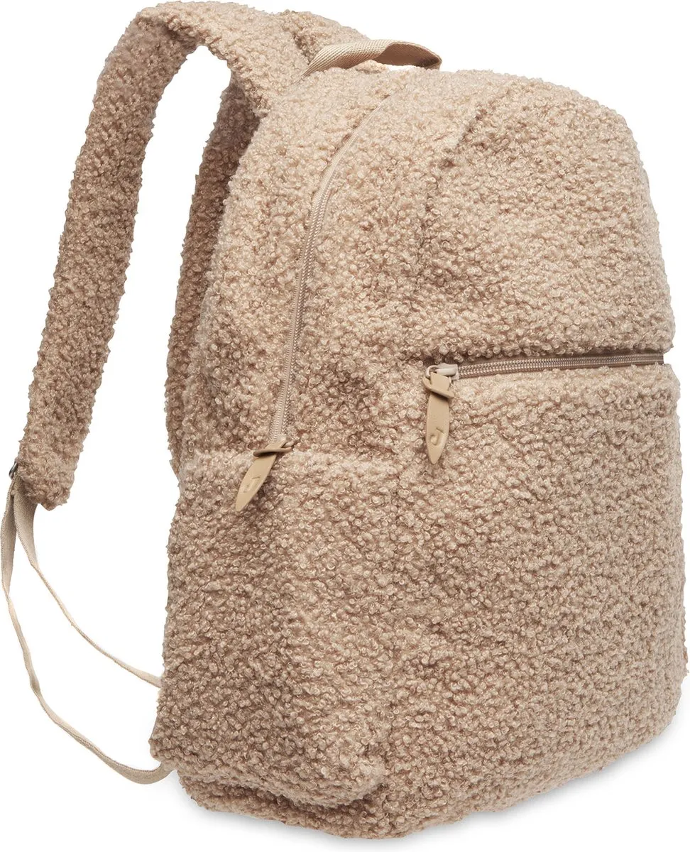 Jollein Luiertas Rugzak Boucle Biscuit - 30x40cm - afbeelding 3 van 6