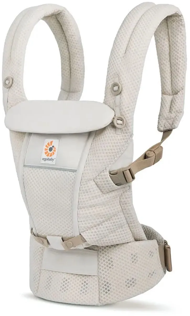Ergobaby Adapt SoftFlex Mesh Draagzak - Natural Beige - 3 draagmanieren - Ergonomisch bevestigd
