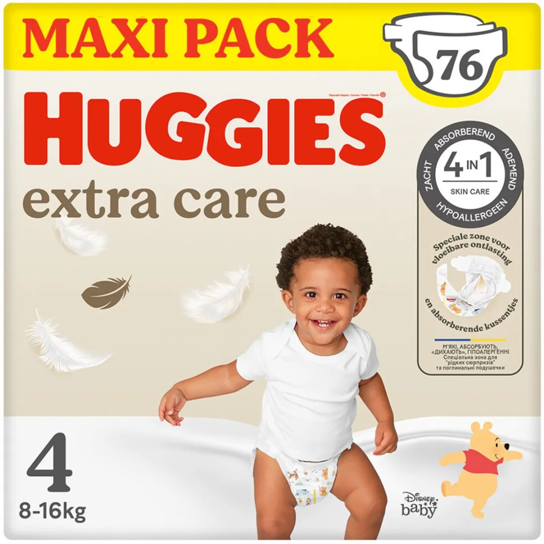 Huggies Extra Care Luiers Maat 4