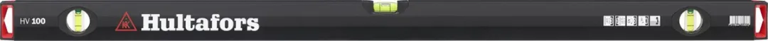 Hultafors Waterpas HV 100 Aluminium 1000mm - Met lamp - afbeelding 2 van 6