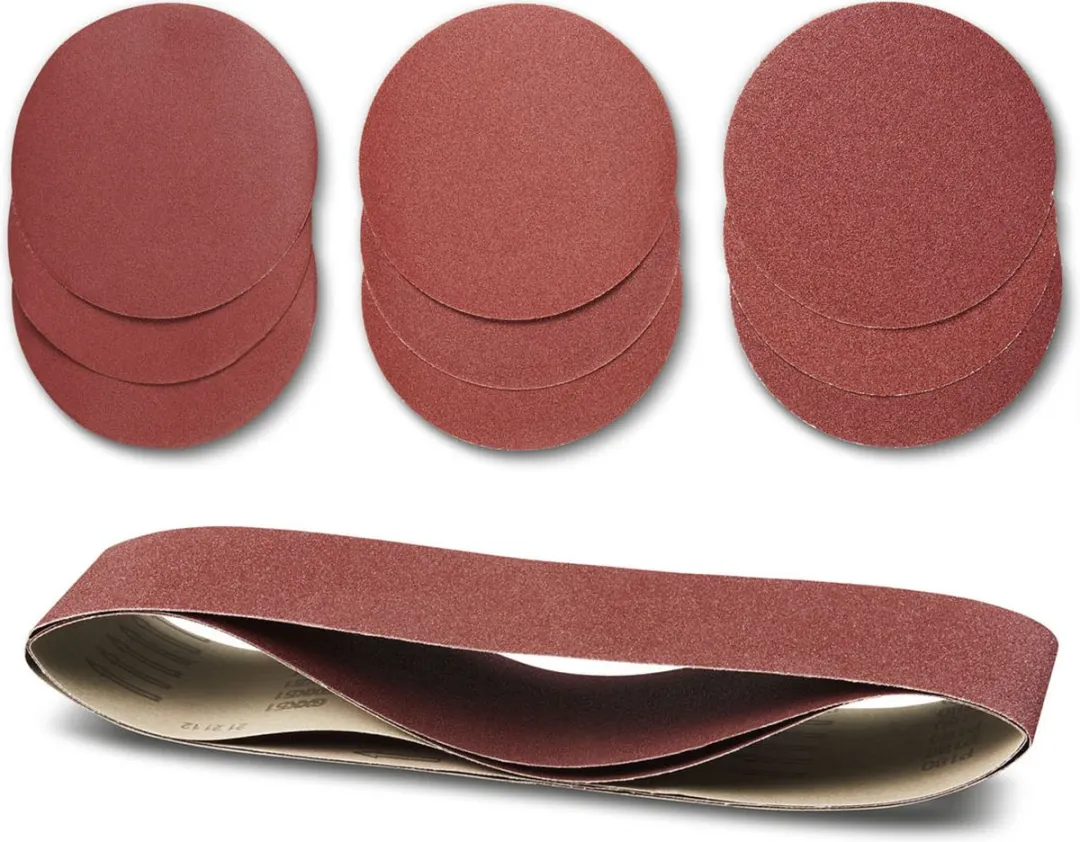 Parkside Schuurpapier Set 12 Stuks