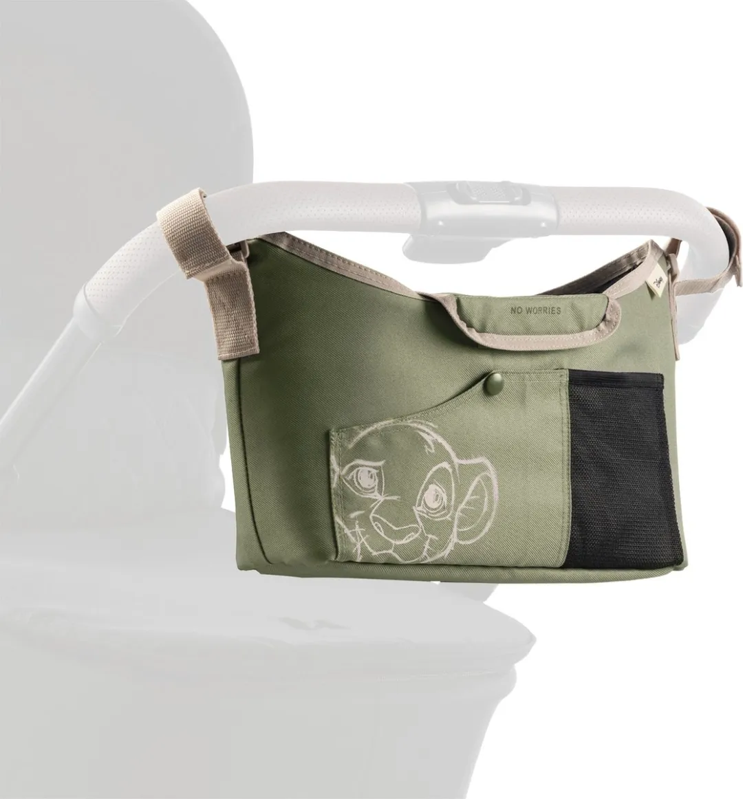 Hauck Kinderwagen Organizer Simba Olijf