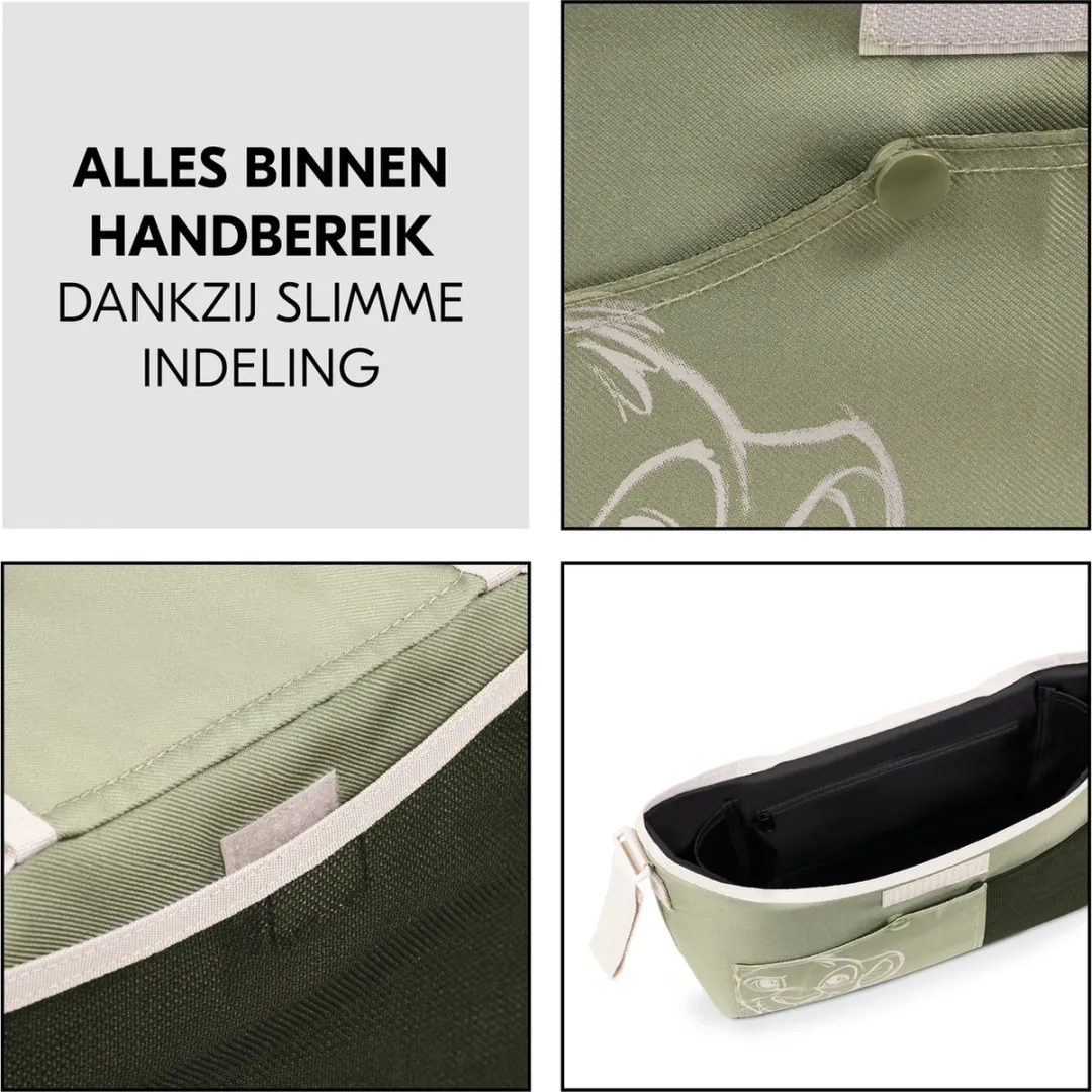 Hauck Kinderwagen Organizer Simba Olijf