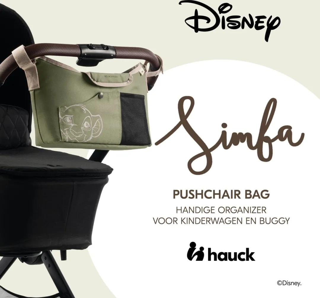 Hauck Kinderwagen Organizer Simba Olijf