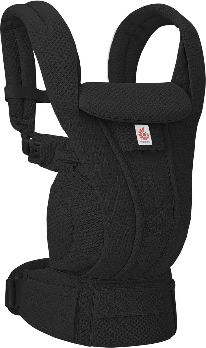 Ergobaby Omni Deluxe Mesh Draagzak - Onyx Black