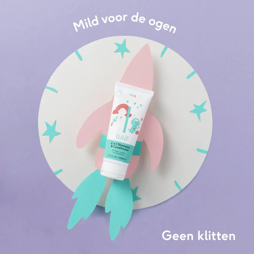 Naïf 2-in-1 Shampoo & Conditioner Kinderen 200ml