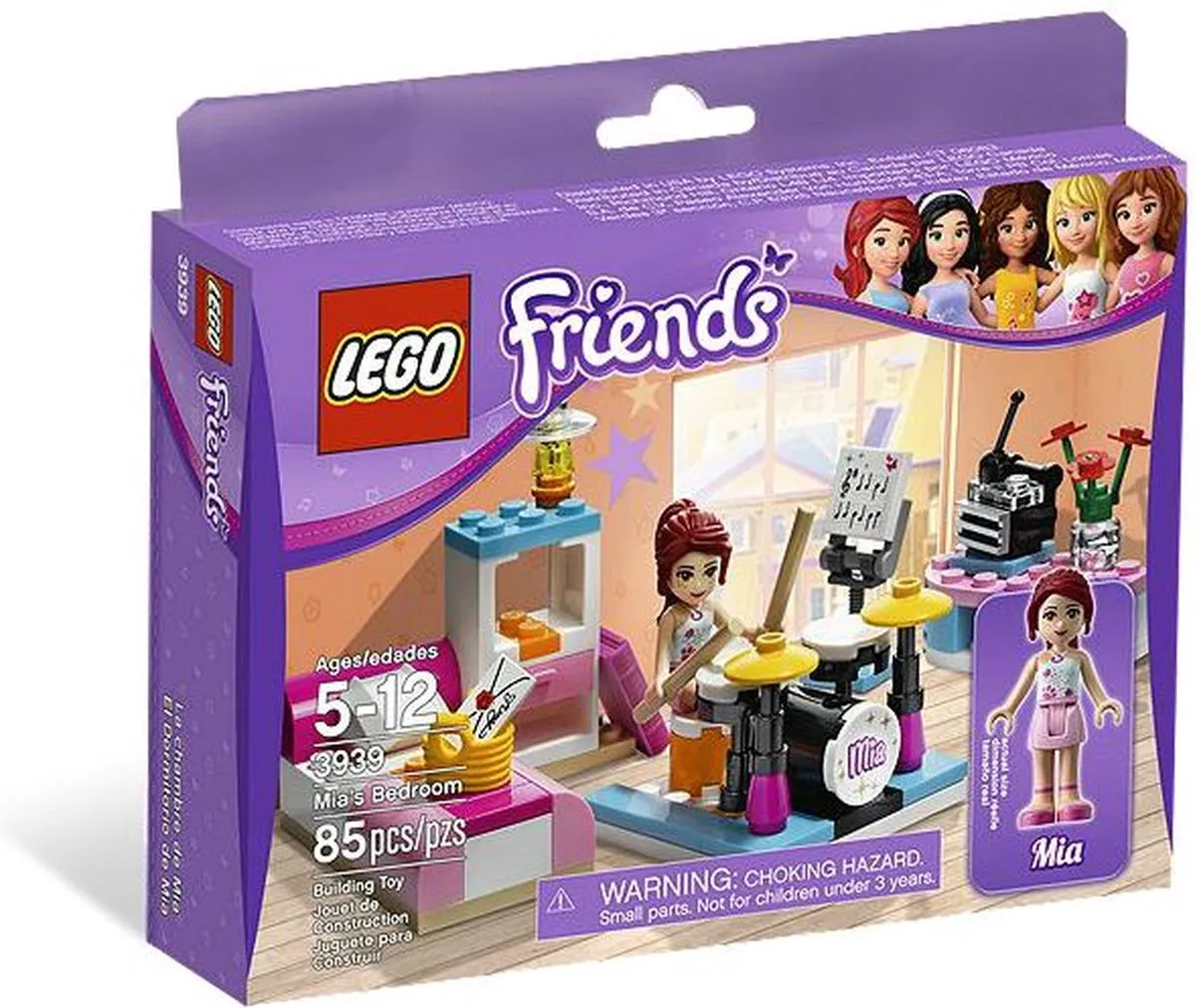 LEGO Friends Mia's Slaapkamer 3939