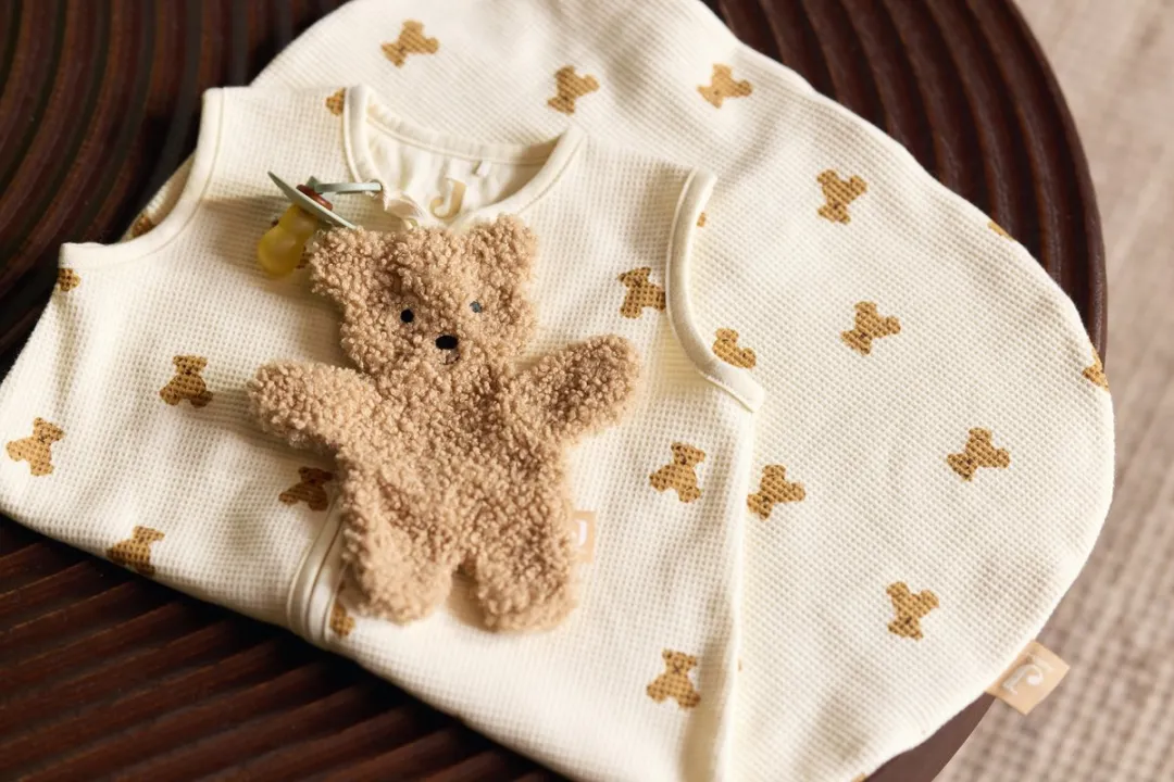 Jollein Newborn Slaapzak Jersey 60cm - Mini Teddy Bear