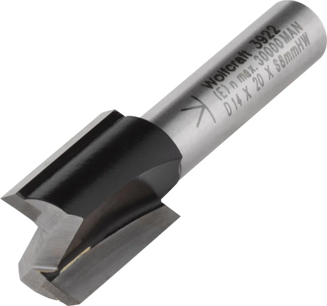 Wolfcraft Groeffrees 12mm 3922000