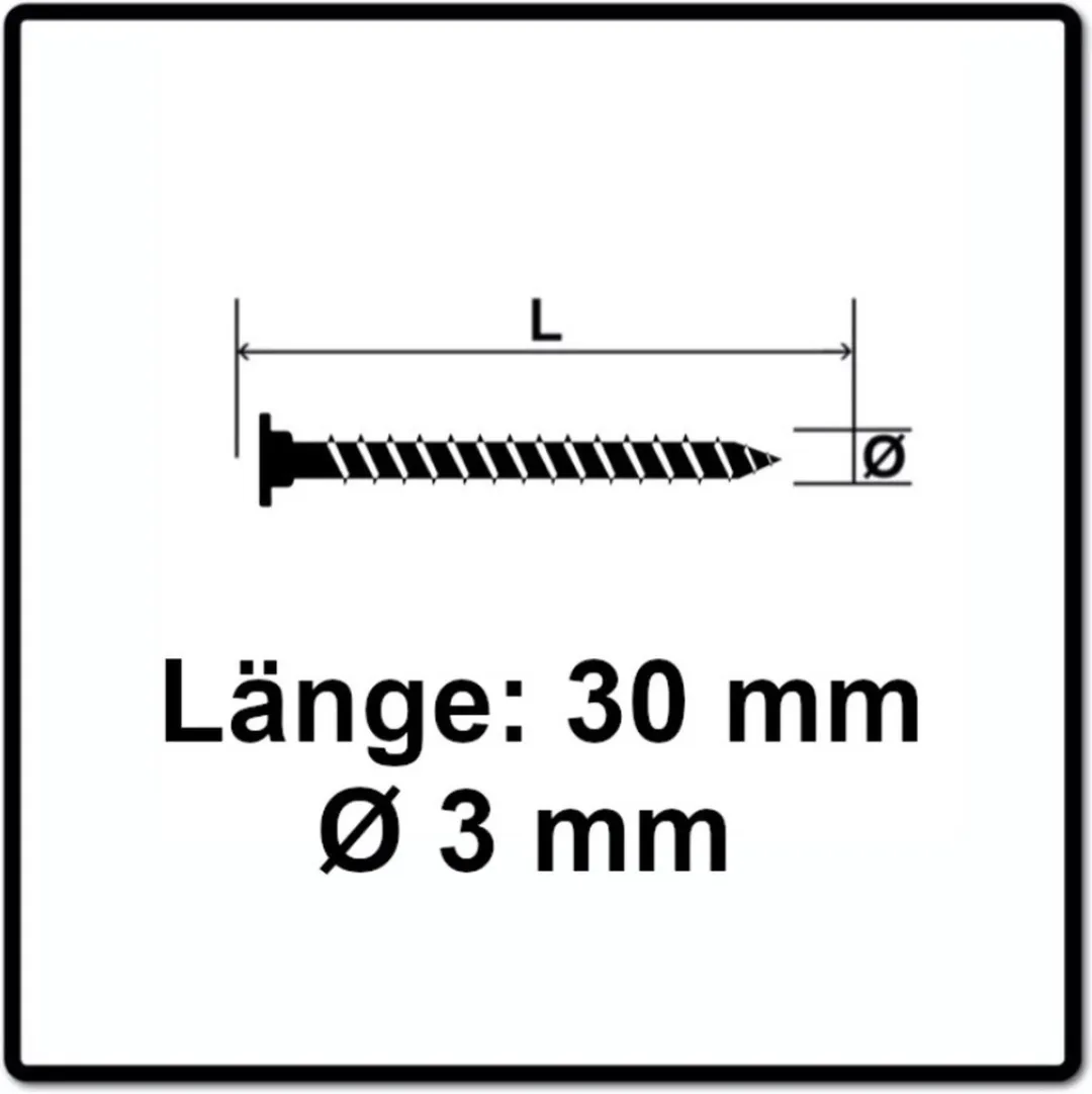 Spax Flachrückwandkopf Torx T10 Schroeven 3,0x30mm - 300 Stuks - afbeelding 6 van 6