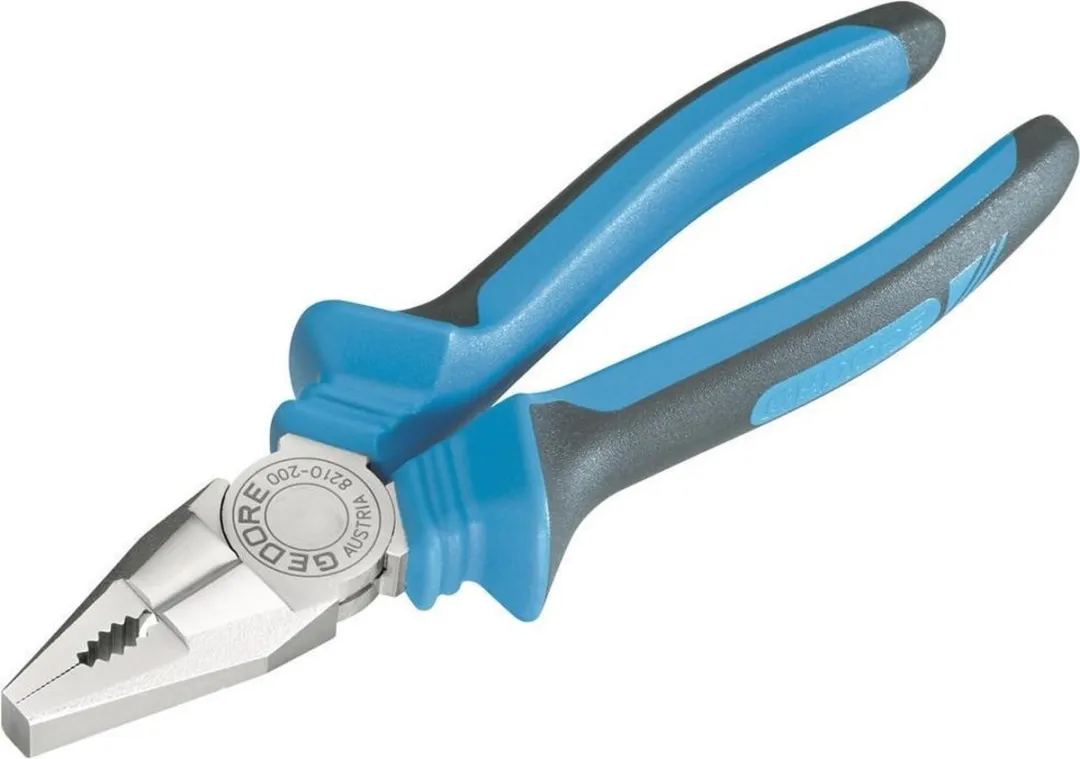 Gedore Combinatietang 8210-200Jc - Blauw/Zwart
