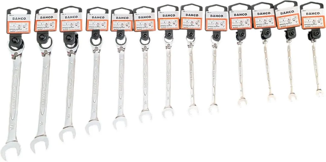 Bahco Steek-/ringratelsleutel Set 13-delig 6-18mm