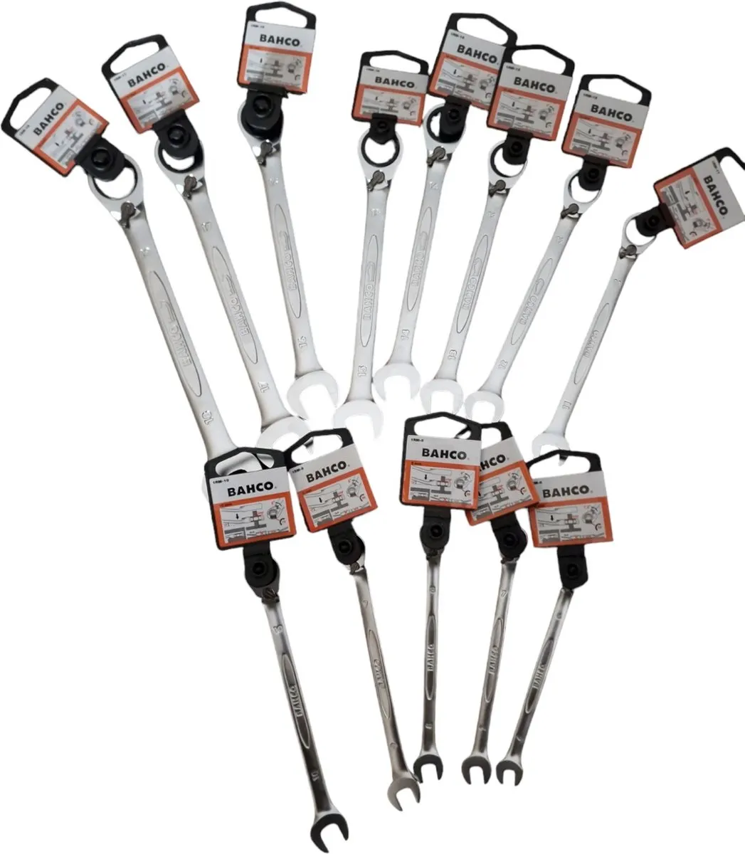 Bahco Steek-/ringratelsleutel Set 13-delig 6-18mm