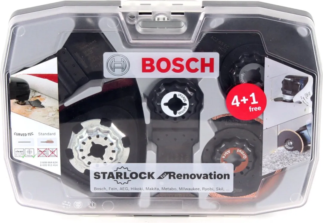 Bosch Professional Zaagbladenset Starlock 5-delig 2608664624
