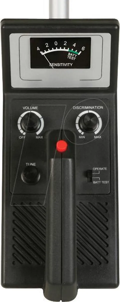 Velleman CS100N Metaaldetector - 12cm Zoekdiepte - 16cm Spoel - Zwart/Grijs