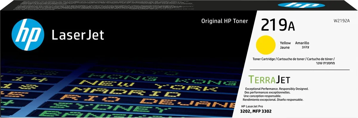HP 219A Tonercartridge - Geel - 1300 Afdrukken