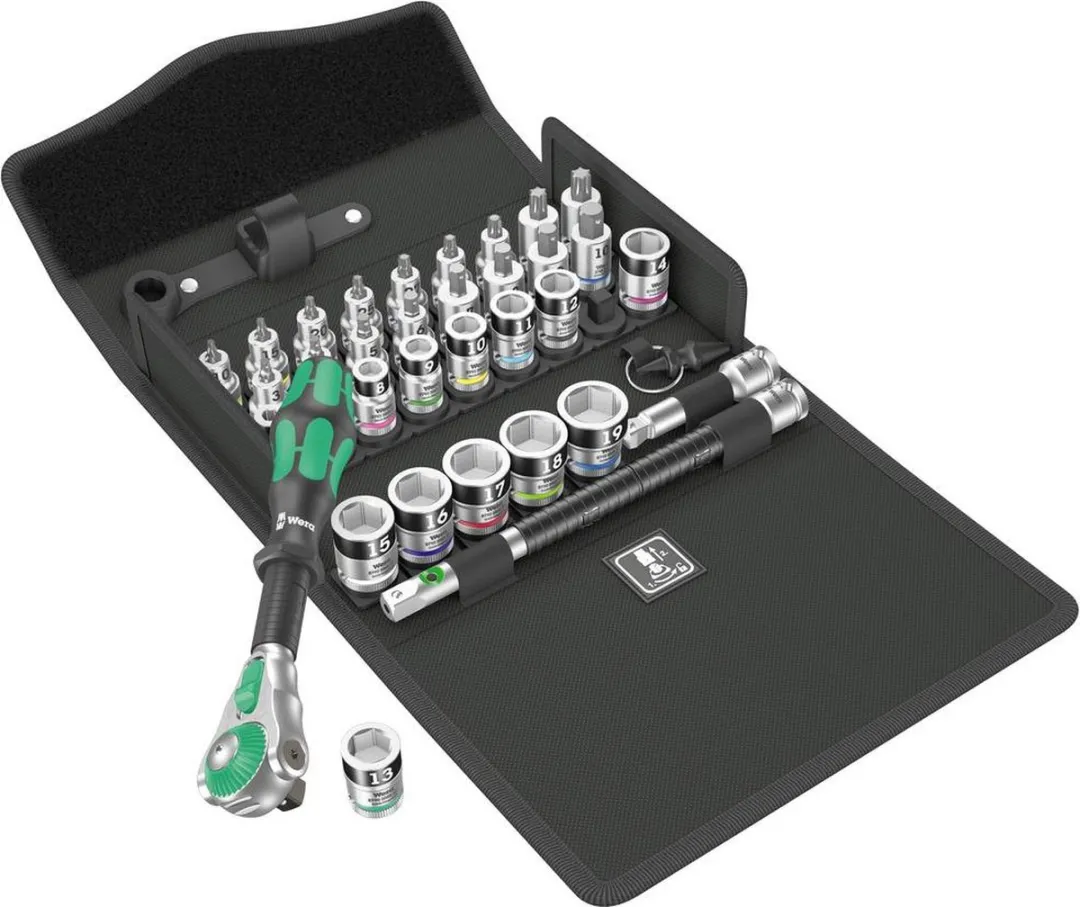 Wera 8100 SB All-in 05003536001 Dopsleutel-bitinzetset 3/8