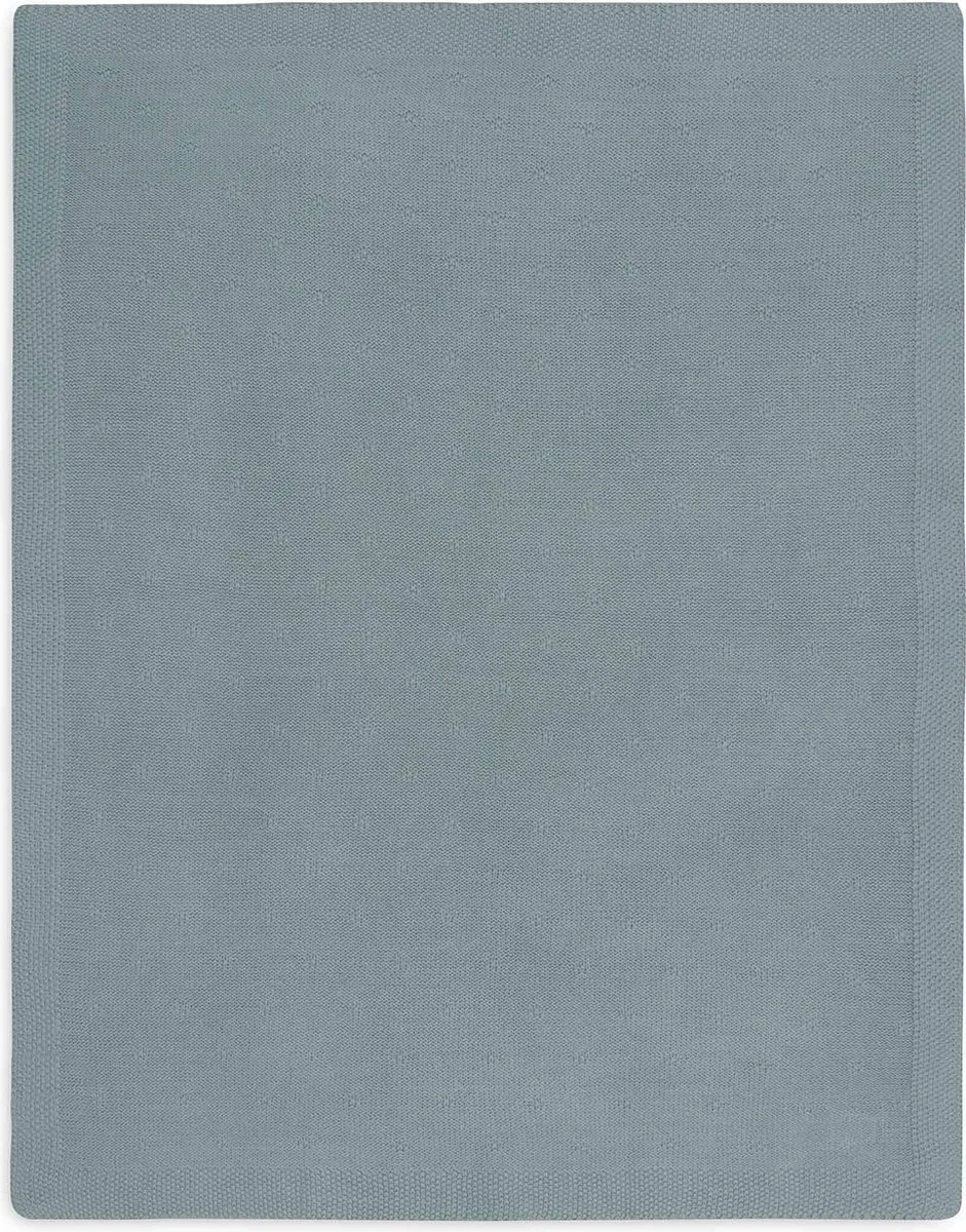Jollein Deken Wieg 75x100cm Cosy Knit Sea Green