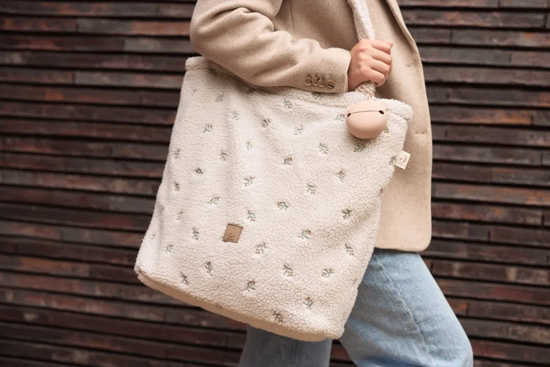 Jollein Luiertas Teddy Lovely - Shopper - Incl. Verschoonmatje