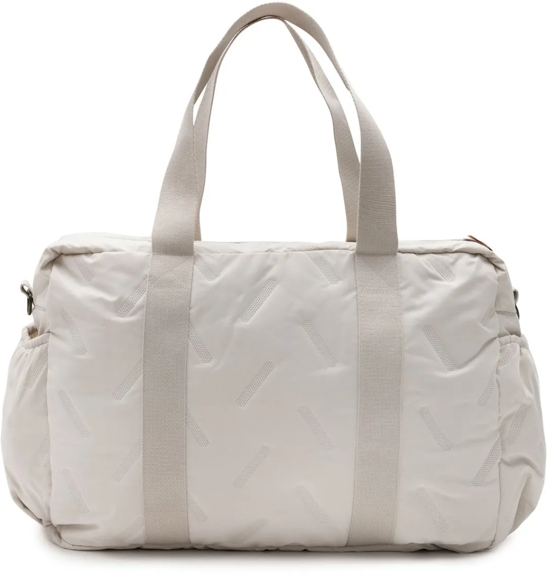 Jollein Luiertas Embossed Lily - 42x30cm Sand
