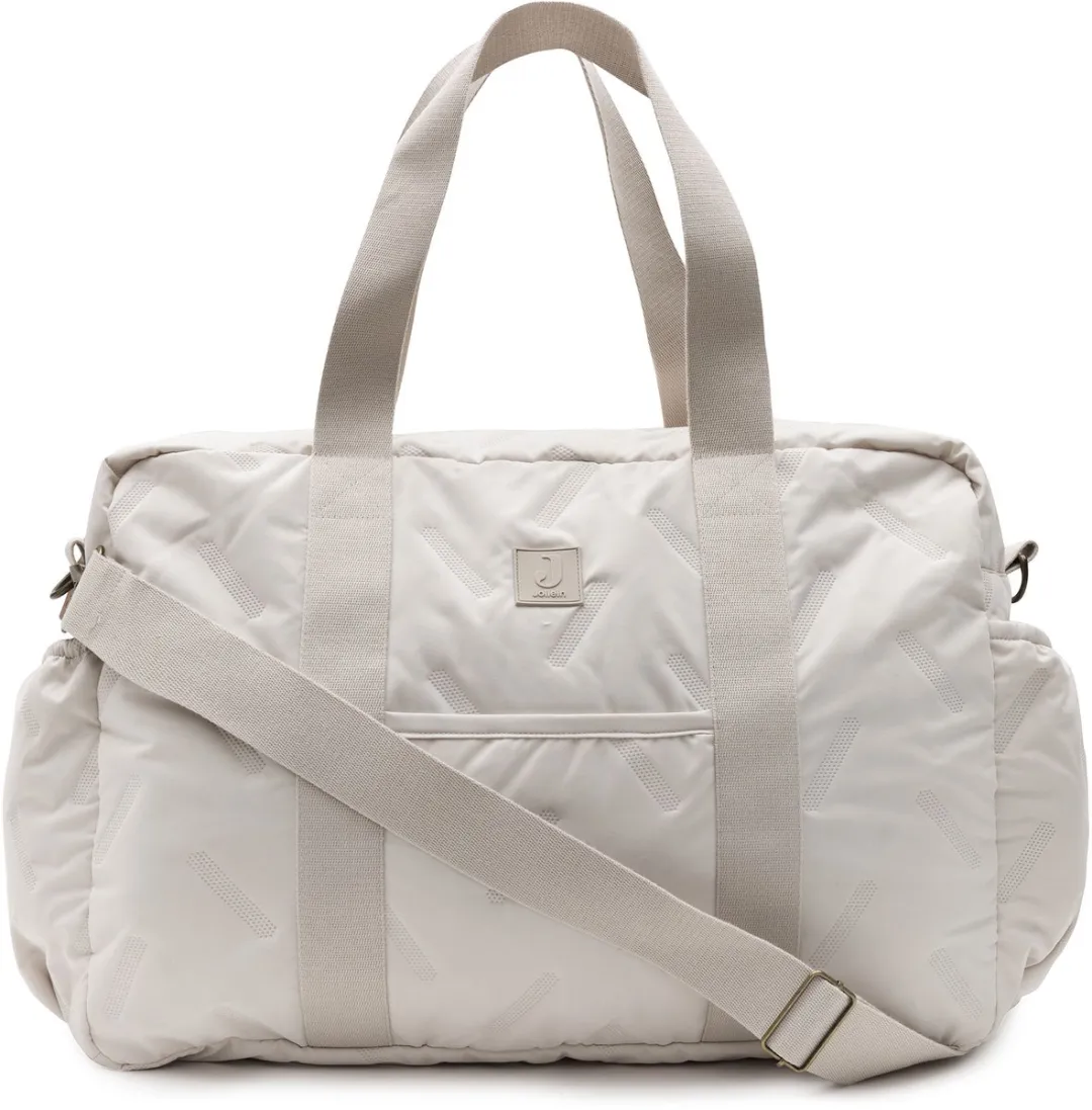 Jollein Luiertas Embossed Lily - 42x30cm Sand