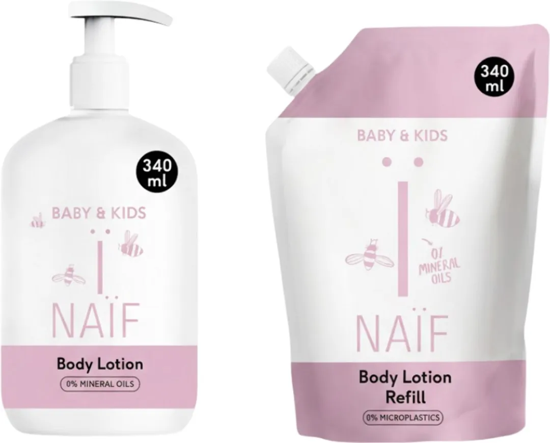 Naïf Bodylotion Voordeelset - 680ml (2x340ml)