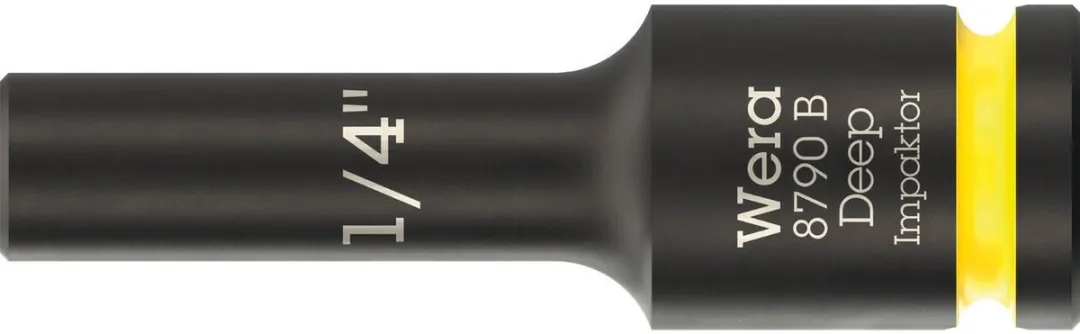 Wera 8790 B Impaktor Steckschlüsseleinsatz 3/8" x 1/4" - L.63mm - afbeelding 2 van 5